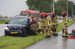 Meerdere gewonden bij ernstig ongeval op N247
