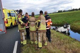 Heldhaftige redding na ernstig ongeval langs N247