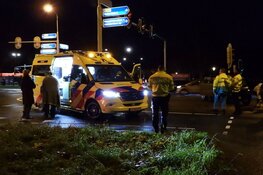 Motorrijder gewond na botsing met brommobiel