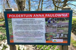 Voorjaar in Poldertuin Anna Paulowna