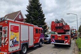 Brand in huis in verbouwing in Landsmeer