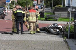 Motorrijder gewond bij aanrijding in Landsmeer