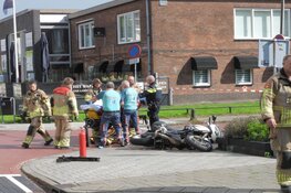 Motorrijder gewond bij aanrijding in Landsmeer