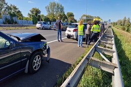 Gewonde bij ongeval op A10-Noord